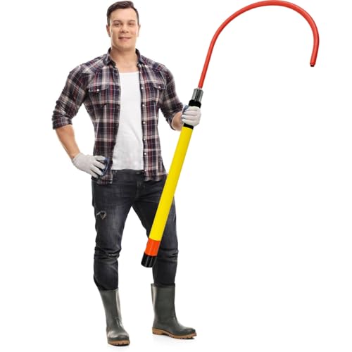 Epoxidharz-Verlängerungsstange, Hochspannungsisolation Rettungshaken, Rettung Rutenset Aus Fiberglas, Mit Körperhaken, Für Feuerwehrleute, Elektriker(1.3-2m/4.2-6.5ft) von LHXLSH