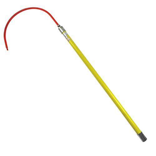 Isolierte Rettungsstange, Hochspannungs-Isolierstange, Tragbare Elektrische Rettungsstange, Epoxidharz-Verlängerungsstange, für Elektriker, Leitungsmonteure(1.5m/4.9ft) von LHXLSH