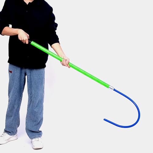 Isolierter Rettungshaken, Rettungsstangen-Set Aus Fiberglas, Isolierte Stange Epoxidharz, Lebensrettende Zugstange Gegen Stromschläge, für Stromschläge Im Notfall(1m/3.2ft) von LHXLSH
