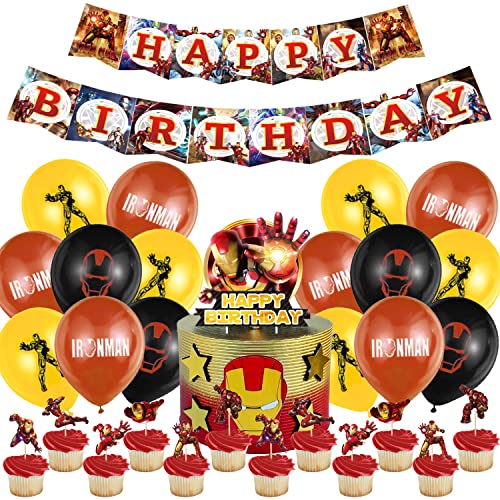 Geburtstagsdeko 32 Stück,Luftballon,Luftballon,Party Dekoration,Tortendeko,Deko Geburtstag,Cake Topper,für Kinder Geburtstag Party von LHYQDM