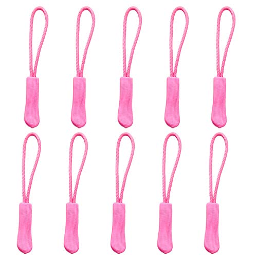 LHZHLE Reißverschluss-Ersatz für Koffer: 10 Stück, rosa Reißverschlusszüge für Taschen, Jacken, Gepäck von LHZHLE