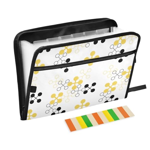 LI ZHI XIN A4 Dokumentenmappe Mit 13 Tasche Dokument Organizer Klassifizierungsordner Wasserfeste Seitlich ReißVerschluss Ordner FäChermappe Geometrische Muster LI ZHI XIN A4 Dokumentenmappe Mit 13 Tasche Dokument Organizer Klassifizierungsordner Wasserfeste Seitlich ReißVerschluss Ordner FäChermappe Geometrische Muster von LI ZHI XIN