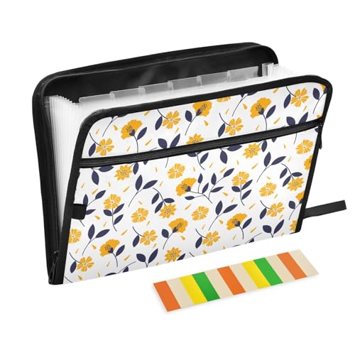 LI ZHI XIN A4 Dokumentenmappe Mit 13 Tasche Dokument Organizer Klassifizierungsordner Wasserfeste Seitlich ReißVerschluss Ordner FäChermappe Herbstblumen Blätter LI ZHI XIN A4 Dokumentenmappe Mit 13 Tasche Dokument Organizer Klassifizierungsordner Wasserfeste Seitlich ReißVerschluss Ordner FäChermappe Herbstblumen Blätter von LI ZHI XIN
