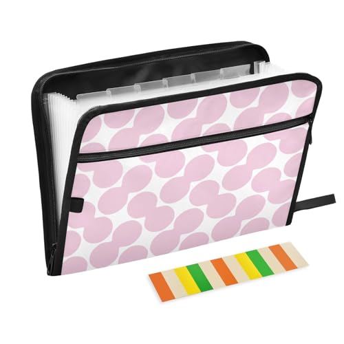 LI ZHI XIN A4 Dokumentenmappe Mit 13 Tasche Dokument Organizer Klassifizierungsordner Wasserfeste Seitlich ReißVerschluss Ordner FäChermappe Vintage-Polka-Dot LI ZHI XIN A4 Dokumentenmappe Mit 13 Tasche Dokument Organizer Klassifizierungsordner Wasserfeste Seitlich ReißVerschluss Ordner FäChermappe Vintage-Polka-Dot von LI ZHI XIN