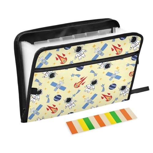 LI ZHI XIN A4 Dokumentenmappe Mit 13 Tasche Dokument Organizer Klassifizierungsordner Wasserfeste Seitlich ReißVerschluss Ordner FäChermappe Weltraumplanet Cartoon-Muster LI ZHI XIN A4 Dokumentenmappe Mit 13 Tasche Dokument Organizer Klassifizierungsordner Wasserfeste Seitlich ReißVerschluss Ordner FäChermappe Weltraumplanet Cartoon-Muster von LI ZHI XIN