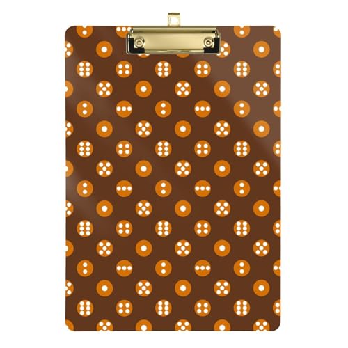 LI ZHI XIN A4 Standard Klemmbretter,Acryl Clipboard,9 X 12.5 Zoll,Mit Einziehbaren Haken,FüR Schule,BüRo,Krankenschwestern Dice Pattern LI ZHI XIN A4 Standard Klemmbretter,Acryl Clipboard,9 X 12.5 Zoll,Mit Einziehbaren Haken,FüR Schule,BüRo,Krankenschwestern Dice Pattern von LI ZHI XIN