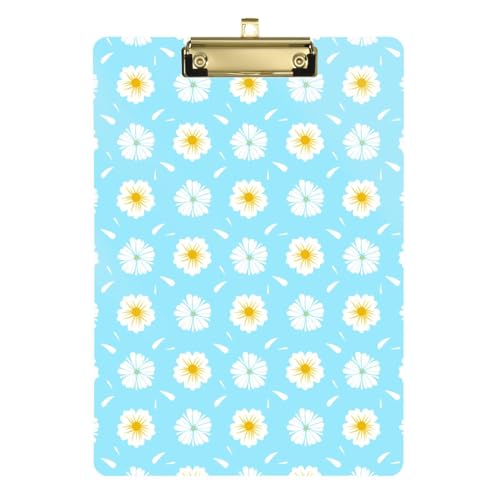 LI ZHI XIN A4 Standard Klemmbretter,Acryl Clipboard,9 X 12.5 Zoll,Mit Einziehbaren Haken,FüR Schule,BüRo,Krankenschwestern Florale Blumen Muster LI ZHI XIN A4 Standard Klemmbretter,Acryl Clipboard,9 X 12.5 Zoll,Mit Einziehbaren Haken,FüR Schule,BüRo,Krankenschwestern Florale Blumen Muster von LI ZHI XIN