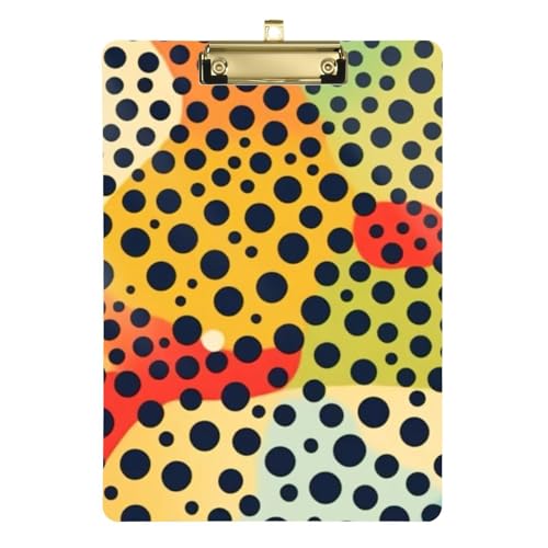LI ZHI XIN A4 Standard Klemmbretter,Acryl Clipboard,9 X 12.5 Zoll,Mit Einziehbaren Haken,FüR Schule,BüRo,Krankenschwestern Leopardenmuster LI ZHI XIN A4 Standard Klemmbretter,Acryl Clipboard,9 X 12.5 Zoll,Mit Einziehbaren Haken,FüR Schule,BüRo,Krankenschwestern Leopardenmuster von LI ZHI XIN