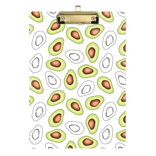 LI ZHI XIN A4 Standard Klemmbretter,Acryl Clipboard,9 X 12.5 Zoll,Mit Einziehbaren Haken,FüR Schule,BüRo,Krankenschwestern Obst Muster LI ZHI XIN A4 Standard Klemmbretter,Acryl Clipboard,9 X 12.5 Zoll,Mit Einziehbaren Haken,FüR Schule,BüRo,Krankenschwestern Obst Muster von LI ZHI XIN