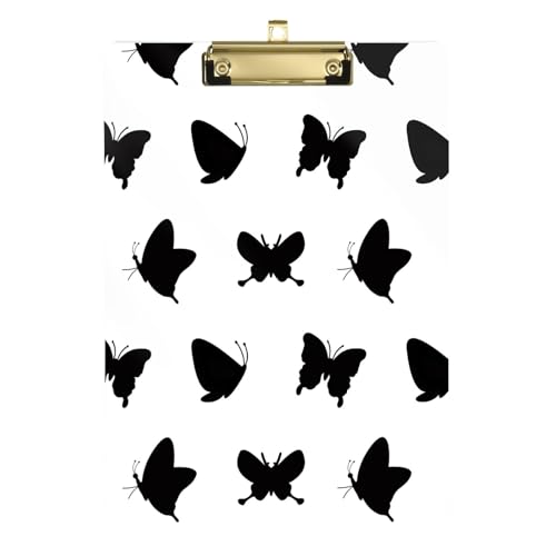 LI ZHI XIN A4 Standard Klemmbretter,Acryl Clipboard,9 X 12.5 Zoll,Mit Einziehbaren Haken,FüR Schule,BüRo,Krankenschwestern Schmetterling-Muster LI ZHI XIN A4 Standard Klemmbretter,Acryl Clipboard,9 X 12.5 Zoll,Mit Einziehbaren Haken,FüR Schule,BüRo,Krankenschwestern Schmetterling-Muster von LI ZHI XIN