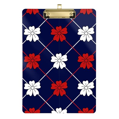 LI ZHI XIN A4 Standard Klemmbretter,Acryl Clipboard,9 X 12.5 Zoll,Mit Einziehbaren Haken,FüR Schule,BüRo,Krankenschwestern SchöNes Blumenmuster LI ZHI XIN A4 Standard Klemmbretter,Acryl Clipboard,9 X 12.5 Zoll,Mit Einziehbaren Haken,FüR Schule,BüRo,Krankenschwestern SchöNes Blumenmuster von LI ZHI XIN