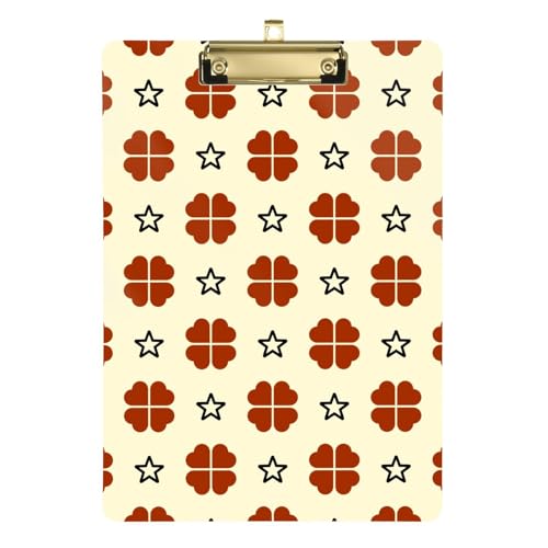 LI ZHI XIN A4 Standard Klemmbretter,Acryl Clipboard,9 X 12.5 Zoll,Mit Einziehbaren Haken,FüR Schule,BüRo,Krankenschwestern Sternmuster LI ZHI XIN A4 Standard Klemmbretter,Acryl Clipboard,9 X 12.5 Zoll,Mit Einziehbaren Haken,FüR Schule,BüRo,Krankenschwestern Sternmuster von LI ZHI XIN