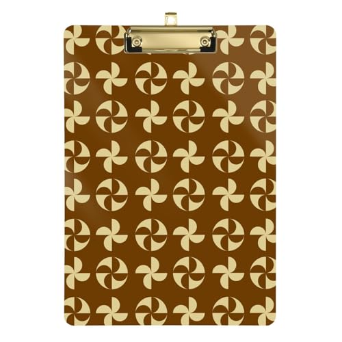 LI ZHI XIN A4 Standard Klemmbretter,Acryl Clipboard,9 X 12.5 Zoll,Mit Einziehbaren Haken,FüR Schule,BüRo,Krankenschwestern Windmühlen-Muster LI ZHI XIN A4 Standard Klemmbretter,Acryl Clipboard,9 X 12.5 Zoll,Mit Einziehbaren Haken,FüR Schule,BüRo,Krankenschwestern Windmühlen-Muster von LI ZHI XIN