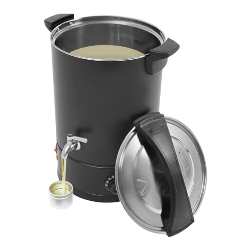 LIAIZE 12L Wachsschmelzer, 1800W Elektrischer Wachsschmelztopf, 30-110°C Wachsschmelzgerät von LIAIZE