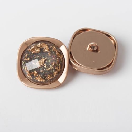 LIBERGA 10 Stück 22mm Metall Knöpfe Mit Schaft, Dekorativer Nähknöpfe Mit Goldenem Rand Für Damen Kleidung Strickjacken Mäntel Bastelprojekte LIBERGA 10 Stück 22mm Metall Knöpfe Mit Schaft, Dekorativer Nähknöpfe Mit Goldenem Rand Für Damen Kleidung Strickjacken Mäntel Bastelprojekte von LIBERGA
