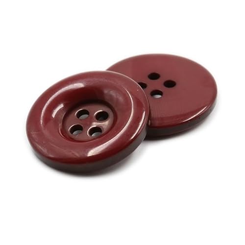 LIBERGA 100 Stück Runde Harz Knöpfe, 4 Löcher, Nähknöpfe für Kleidung Strickjacken Mantel Bastelprojekte, 25mm LIBERGA 100 Stück Runde Harz Knöpfe, 4 Löcher, Nähknöpfe für Kleidung Strickjacken Mantel Bastelprojekte, 25mm von LIBERGA