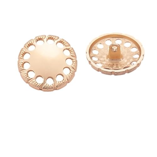 LIBERGA 20 Stück 23mm Große Hohle, Runde Metall Knöpfe für Kleidung, Strickjacken, Mäntel, Bastelprojekte LIBERGA 20 Stück 23mm Große Hohle, Runde Metall Knöpfe für Kleidung, Strickjacken, Mäntel, Bastelprojekte von LIBERGA