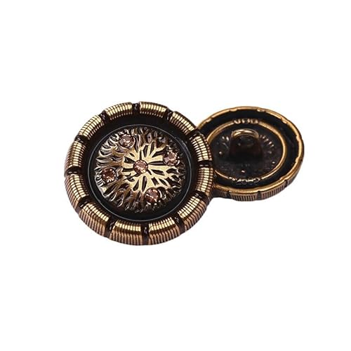 LIBERGA 20 Stück Dekorative Runde Strass Knöpfe für Kleidung Strickjacken Mäntel Bastelprojekte, 18mm LIBERGA 20 Stück Dekorative Runde Strass Knöpfe für Kleidung Strickjacken Mäntel Bastelprojekte, 18mm von LIBERGA