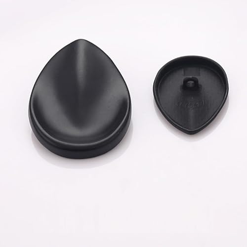 LIBERGA 20 Stück Metall Knöpfe In Wassertropfenform für Kleidung Strickjacken Mäntel Bastelprojekte, Schwarz, 30mm × 22mm LIBERGA 20 Stück Metall Knöpfe In Wassertropfenform für Kleidung Strickjacken Mäntel Bastelprojekte, Schwarz, 30mm × 22mm von LIBERGA