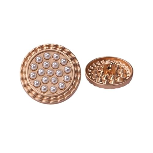 LIBERGA 20 Stück Runde Perlmutt Knöpfe für Kleidung Strickjacken Mäntel Bastelprojekte, 25mm LIBERGA 20 Stück Runde Perlmutt Knöpfe für Kleidung Strickjacken Mäntel Bastelprojekte, 25mm von LIBERGA