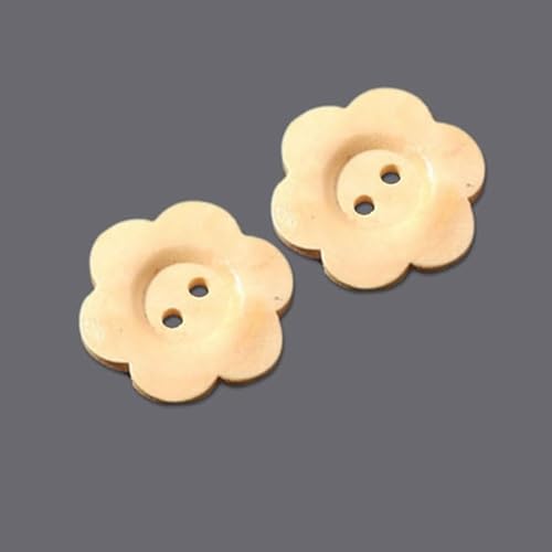 LIBERGA 30 Stück Blumen Knöpfe Aus Holz, 2 Löcher, Süßer Nähknöpfe für Kleidung Strickjacken Mantel Bastelprojekte, 25mm LIBERGA 30 Stück Blumen Knöpfe Aus Holz, 2 Löcher, Süßer Nähknöpfe für Kleidung Strickjacken Mantel Bastelprojekte, 25mm von LIBERGA