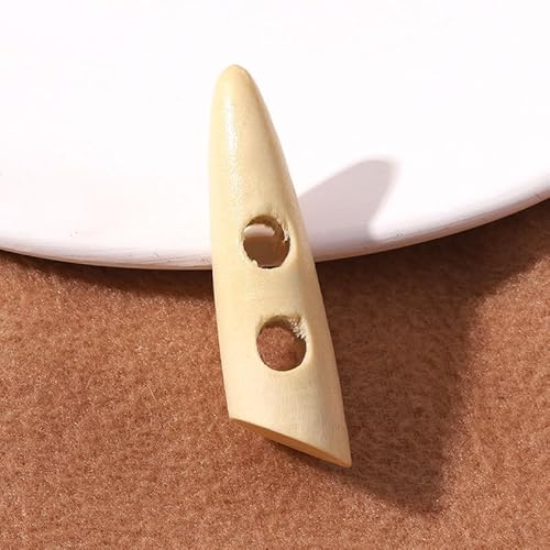 LIBERGA 40 Stück Holz Knöpfe, 2 Löcher, Nähknöpfe für Kleidung Strickjacken Mantel Bastelprojekte, 40mm LIBERGA 40 Stück Holz Knöpfe, 2 Löcher, Nähknöpfe für Kleidung Strickjacken Mantel Bastelprojekte, 40mm von LIBERGA