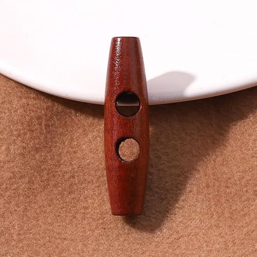 LIBERGA 40 Stück Holz Knöpfe, 2 Löcher, Nähknöpfe für Kleidung Strickjacken Mantel Bastelprojekte, 40mm LIBERGA 40 Stück Holz Knöpfe, 2 Löcher, Nähknöpfe für Kleidung Strickjacken Mantel Bastelprojekte, 40mm von LIBERGA