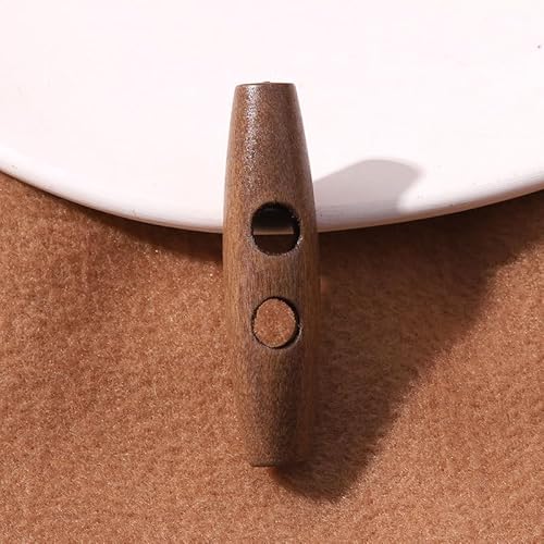 LIBERGA 40 Stück Holz Knöpfe, 2 Löcher, Nähknöpfe für Kleidung Strickjacken Mantel Bastelprojekte, 40mm LIBERGA 40 Stück Holz Knöpfe, 2 Löcher, Nähknöpfe für Kleidung Strickjacken Mantel Bastelprojekte, 40mm von LIBERGA