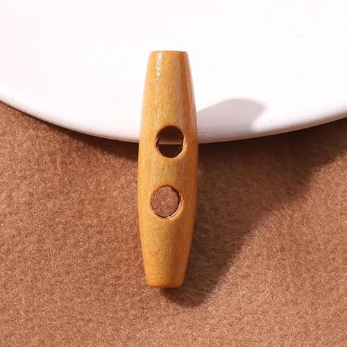LIBERGA 40 Stück Holz Knöpfe, 2 Löcher, Nähknöpfe für Kleidung Strickjacken Mantel Bastelprojekte, 50mm LIBERGA 40 Stück Holz Knöpfe, 2 Löcher, Nähknöpfe für Kleidung Strickjacken Mantel Bastelprojekte, 50mm von LIBERGA