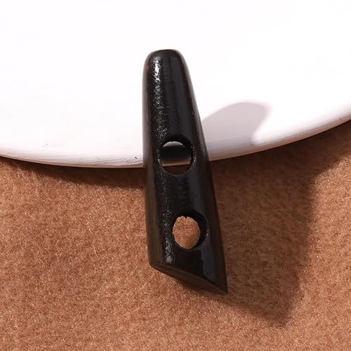 LIBERGA 40 Stück Holz Knöpfe, 2 Löcher, Nähknöpfe für Kleidung Strickjacken Mantel Bastelprojekte, Dunkelbraun, 30mm LIBERGA 40 Stück Holz Knöpfe, 2 Löcher, Nähknöpfe für Kleidung Strickjacken Mantel Bastelprojekte, Dunkelbraun, 30mm von LIBERGA