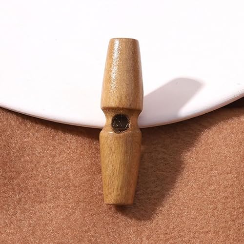 LIBERGA 40 Stück Holz Knöpfe mit Löchern, Nähknöpfe für Kleidung Strickjacken Mäntel Bastelprojekte, 40mm LIBERGA 40 Stück Holz Knöpfe mit Löchern, Nähknöpfe für Kleidung Strickjacken Mäntel Bastelprojekte, 40mm von LIBERGA