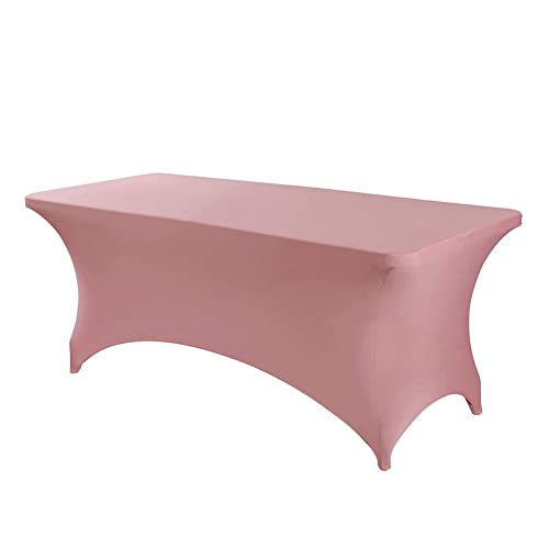 8 ft Stretch Tischdecke, Spandex Tischdecke Polyester Rechteckige Tischdecke Dehnbare Tischdecke Eng anliegende Tischdecke Hochzeitsbankett Party Cocktail Terrasse Handwerk Ausstellungen 8 ft Stretch Tischdecke, Spandex Tischdecke Polyester Rechteckige Tischdecke Dehnbare Tischdecke Eng anliegende Tischdecke Hochzeitsbankett Party Cocktail Terrasse Handwerk Ausstellungen von LICHENGTAI