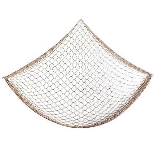 LICHENGTAI Fischernetz Dekoration Maritime Deko Dekonetz zum Aufhängen Fischnetz Deko Maritime Deko Netze Hintergrund Schlafzimmer Wohnzimmer Kinderzimmer Wand Deko, 150 x 200cm, Weiß LICHENGTAI Fischernetz Dekoration Maritime Deko Dekonetz zum Aufhängen Fischnetz Deko Maritime Deko Netze Hintergrund Schlafzimmer Wohnzimmer Kinderzimmer Wand Deko, 150 x 200cm, Weiß von LICHENGTAI