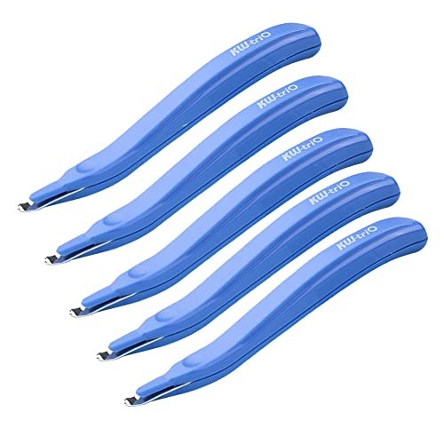 Heftklammerentferner, 5 Stück Professioneller Magnetischer Heftklammerentferner Universal-Stiftform Magnetkopf Nadelentferner Kunststoffstruktur Klammerentferner für Büro, Schule und Zuhause von LICHENGTAI