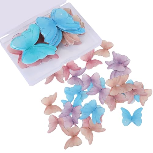 LICHENGTAI 48 Stück Essbare Schmetterling Tortendeko Klebreispapier Tortenaufsatz Essbare Kuchen Dekoration Cupcake Topper Kuchen Dekoration für Hochzeit,Geburtstag, Babyparty, Partyzubehör LICHENGTAI 48 Stück Essbare Schmetterling Tortendeko Klebreispapier Tortenaufsatz Essbare Kuchen Dekoration Cupcake Topper Kuchen Dekoration für Hochzeit,Geburtstag, Babyparty, Partyzubehör von LICHENGTAI