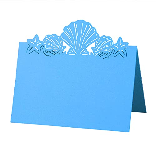 LICHENGTAI 50 Stück Platzkarte Hochzeit Tischkarten 3D Muscheln Hochzeitskarten Blanko Namenskarten Sitzkarte Tischkärtchen für Hochzeiten, Partys, Bankette LICHENGTAI 50 Stück Platzkarte Hochzeit Tischkarten 3D Muscheln Hochzeitskarten Blanko Namenskarten Sitzkarte Tischkärtchen für Hochzeiten, Partys, Bankette von LICHENGTAI