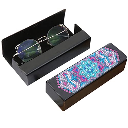 LICHENGTAI 5D Diamant Malerei Brillenetui - Aufbewahrungsbox Diamond Painting DIY Handwerk Strass Voll Kits - Charms Geschenk für Brillen Aufbewahrungskoffer Sonnenbrille LICHENGTAI 5D Diamant Malerei Brillenetui - Aufbewahrungsbox Diamond Painting DIY Handwerk Strass Voll Kits - Charms Geschenk für Brillen Aufbewahrungskoffer Sonnenbrille von LICHENGTAI