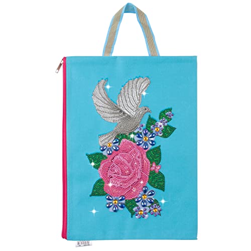 LICHENGTAI DIY Diamond Painting Handtasche, 5D Diamantgemälde Tragetasche Umhängebeutel Einkaufsbeutel Basteln Kinder Einkaufstasche Leinentasche Organizer Geschenk für Reisen, Picknick, Shopping LICHENGTAI DIY Diamond Painting Handtasche, 5D Diamantgemälde Tragetasche Umhängebeutel Einkaufsbeutel Basteln Kinder Einkaufstasche Leinentasche Organizer Geschenk für Reisen, Picknick, Shopping von LICHENGTAI