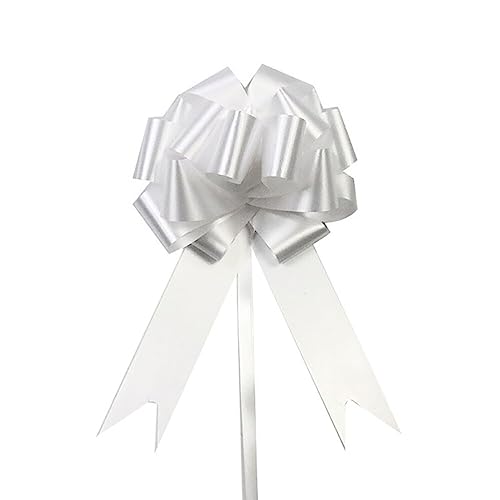 LICHENGTAI Geschenkschleife, 30 Stück Zugschleifen Pull Bögen Geschenkbänder Ziehen Schleife mit Band, Ziehschleife Geschenkverpackung für Geschenke Tüten Zuckertüte zum Basteln Dekorieren Verzieren von LICHENGTAI