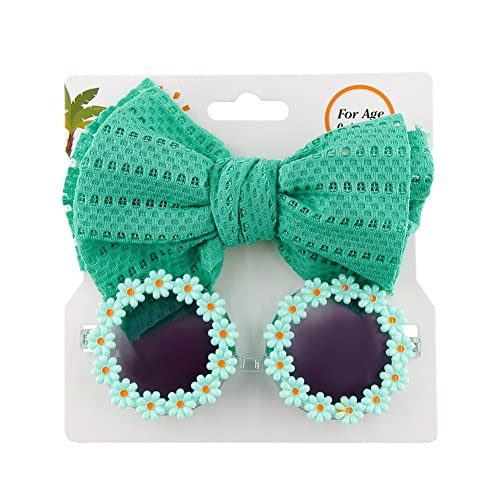 LICHENGTAI Kinder Sonnenbrille und Baby Haarschleife Stirnbänder Set, Sommer Lustige Brille Maskerade Fotokabine Requisite Festival Kostüm Zubehör Geburtstagsgeschenke für Mädchen LICHENGTAI Kinder Sonnenbrille und Baby Haarschleife Stirnbänder Set, Sommer Lustige Brille Maskerade Fotokabine Requisite Festival Kostüm Zubehör Geburtstagsgeschenke für Mädchen von LICHENGTAI