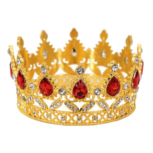 LICHENGTAI Krone Tortendeko, Vintage King Prinzessin Strass Krone Kuchen Topper Dekoration Wiederverwendbare Cake Topper Tortendeko für Geburtstag Party Hochzeit Kuchen Prinzessin Kopfschmuck Zubehör LICHENGTAI Krone Tortendeko, Vintage King Prinzessin Strass Krone Kuchen Topper Dekoration Wiederverwendbare Cake Topper Tortendeko für Geburtstag Party Hochzeit Kuchen Prinzessin Kopfschmuck Zubehör von LICHENGTAI