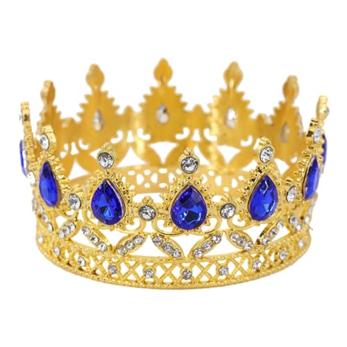 LICHENGTAI Krone Tortendeko, Vintage King Prinzessin Strass Krone Kuchen Topper Dekoration Wiederverwendbare Cake Topper Tortendeko für Geburtstag Party Hochzeit Kuchen Prinzessin Kopfschmuck Zubehör LICHENGTAI Krone Tortendeko, Vintage King Prinzessin Strass Krone Kuchen Topper Dekoration Wiederverwendbare Cake Topper Tortendeko für Geburtstag Party Hochzeit Kuchen Prinzessin Kopfschmuck Zubehör von LICHENGTAI
