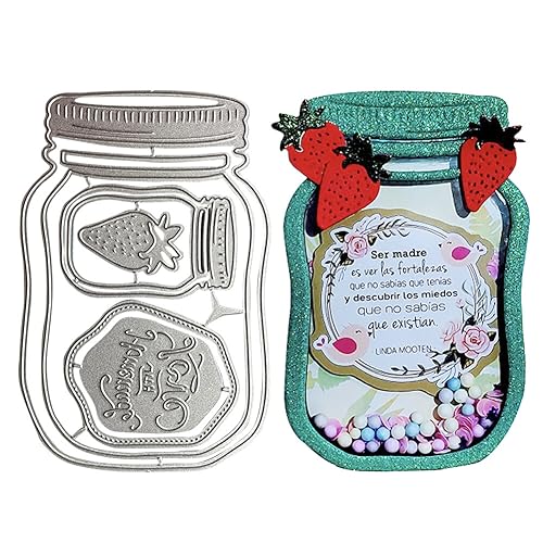 LICHENGTAI Stanzschablone Schön Flasche Form Schultasche Box Umschlag Metall Stanzformen Prägeschablone Cutting Dies für Kartenherstellung und DIY Scrapbooking Papier Sammelalbum Dekor LICHENGTAI Stanzschablone Schön Flasche Form Schultasche Box Umschlag Metall Stanzformen Prägeschablone Cutting Dies für Kartenherstellung und DIY Scrapbooking Papier Sammelalbum Dekor von LICHENGTAI