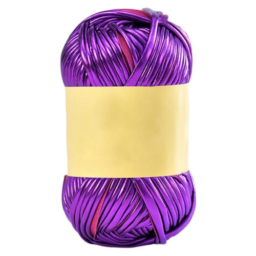 LICHENGTAI T-Shirt Garn, DIY Handwerk Glänzendes Garn Metallic Gewebe Garn Glänzendes Stoff Strickgarn Weiches Multicolor Garn für Craft Decke Schal Handschuhe LICHENGTAI T-Shirt Garn, DIY Handwerk Glänzendes Garn Metallic Gewebe Garn Glänzendes Stoff Strickgarn Weiches Multicolor Garn für Craft Decke Schal Handschuhe von LICHENGTAI