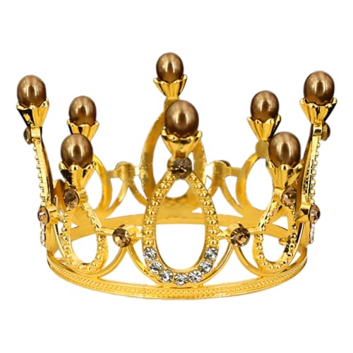 LICHENGTAI Tortendeko Vintage Perlen Krone Geburtstag Kuchen Wiederverwendbare Kuchendeko Cake Topper Prinzessin Kopfschmuck Zubehör Pearl Krone Tortendekoration für Kinder Mädchen Frauen Damen LICHENGTAI Tortendeko Vintage Perlen Krone Geburtstag Kuchen Wiederverwendbare Kuchendeko Cake Topper Prinzessin Kopfschmuck Zubehör Pearl Krone Tortendekoration für Kinder Mädchen Frauen Damen von LICHENGTAI