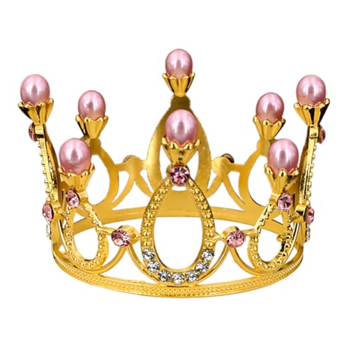 LICHENGTAI Tortendeko Vintage Perlen Krone Geburtstag Kuchen Wiederverwendbare Kuchendeko Cake Topper Prinzessin Kopfschmuck Zubehör Pearl Krone Tortendekoration für Kinder Mädchen Frauen Damen LICHENGTAI Tortendeko Vintage Perlen Krone Geburtstag Kuchen Wiederverwendbare Kuchendeko Cake Topper Prinzessin Kopfschmuck Zubehör Pearl Krone Tortendekoration für Kinder Mädchen Frauen Damen von LICHENGTAI