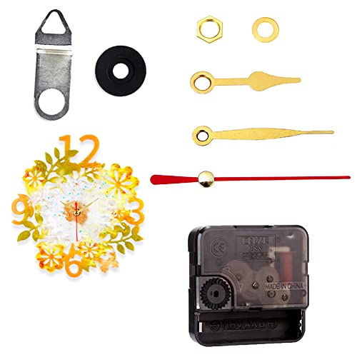 LICHENGTAI Uhr Silikonform Uhr Harzformen, Groß Blume Uhr Wanddekoration Kristall Epoxidharz Form mit Zubehör Uhrenkern Set für DIY Wanduhr Kunst Heimdekoration LICHENGTAI Uhr Silikonform Uhr Harzformen, Groß Blume Uhr Wanddekoration Kristall Epoxidharz Form mit Zubehör Uhrenkern Set für DIY Wanduhr Kunst Heimdekoration von LICHENGTAI