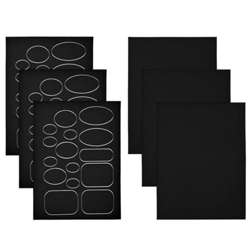 LICQIC 6 Blatt Nylon Reparatur Flicken, Selbstklebendes Kleidung Patch, Wasserdichtes Leichtes Stoff Kleidung Patch für Daunenjacke Zelt LICQIC 6 Blatt Nylon Reparatur Flicken, Selbstklebendes Kleidung Patch, Wasserdichtes Leichtes Stoff Kleidung Patch für Daunenjacke Zelt von LICQIC