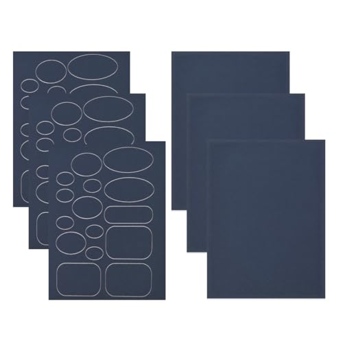 LICQIC 6 Blatt Nylon Reparatur Flicken, Selbstklebendes Kleidung Patch, Wasserdichtes Leichtes Stoff Kleidung Patch für Daunenjacke Zelt LICQIC 6 Blatt Nylon Reparatur Flicken, Selbstklebendes Kleidung Patch, Wasserdichtes Leichtes Stoff Kleidung Patch für Daunenjacke Zelt von LICQIC
