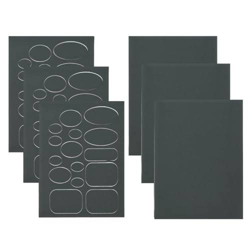 LICQIC 6 Blatt Nylon Reparatur Flicken, Selbstklebendes Kleidung Patch, Wasserdichtes Leichtes Stoff Kleidung Patch für Daunenjacke Zelt LICQIC 6 Blatt Nylon Reparatur Flicken, Selbstklebendes Kleidung Patch, Wasserdichtes Leichtes Stoff Kleidung Patch für Daunenjacke Zelt von LICQIC